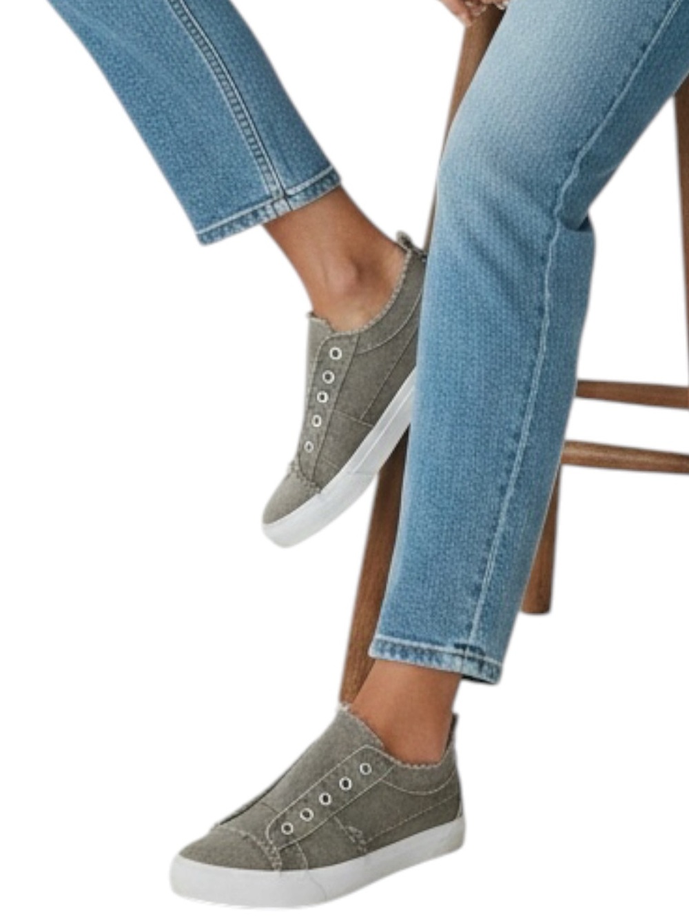 CORKYS Babalu Slip On Sneaker Taupe #S34-4 Size 8